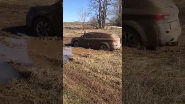 SUBARU TRIBECA off road