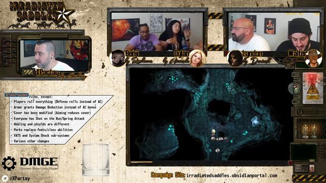 Irradiated Saddles Fallout d20 Starfinder Session 36 смотреть онлайн