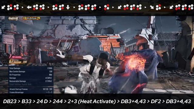 Tekken 8 - EDDY GORDO 120 Damage Combo (WITH INPUTS) смотреть онлайн