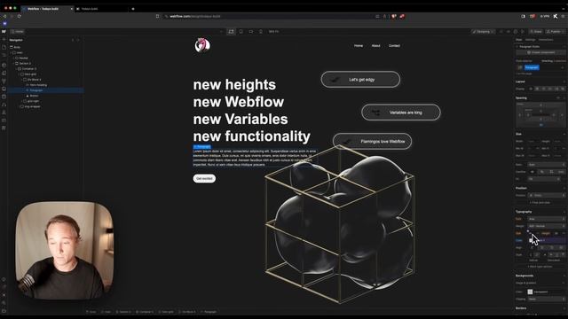 Major Webflow Update Q4 2023 | Variables | Interactions with Variables смотреть онлайн