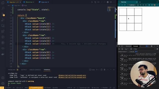 React Typescript Tic Tac Toe смотреть онлайн
