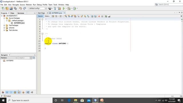 Lecture-1: JAVA AWT Basics смотреть онлайн