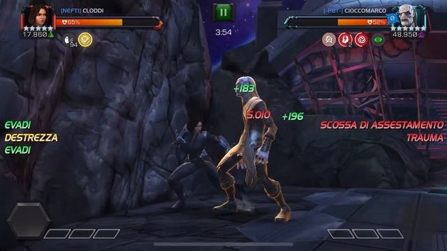 MCOC Quake vs Ebony Maw | Aw node 55 | Nefti vs Prade Battle Team [-PBT-] смотреть онлайн