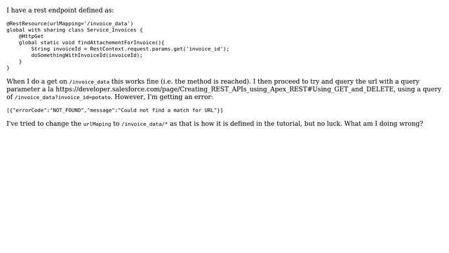 Salesforce: Apex REST: query parameters (2 Solutions!!) смотреть онлайн
