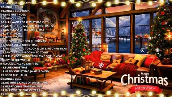 Merry Christmas 2024 🎄Top 100 Christmas Songs of All Time 🎄 1 Hour Christmas Music Playlist