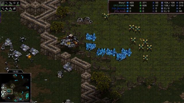 nOOB 🇰🇷 (P) vs Sharp 🇰🇷 (T) on Neo Slyphid - StarCraft - Brood War Remastered смотреть онлайн