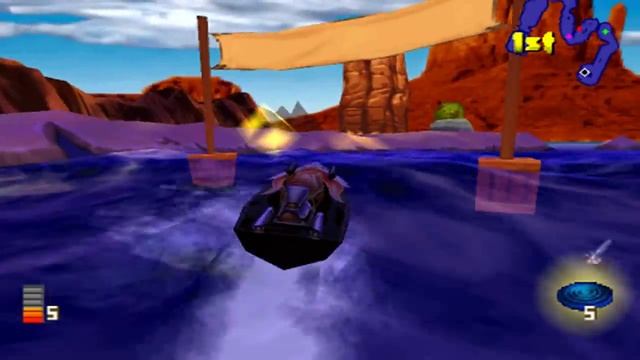 Dead In The Water - гонка - видео01