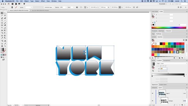 Create Bubble Text with Simple Illustration Techniques смотреть онлайн