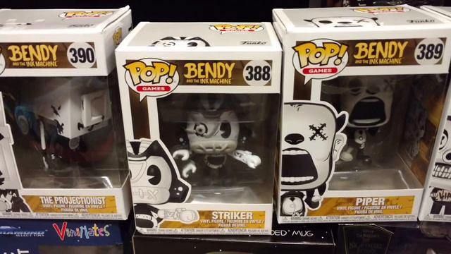 NEW FNAF Pizzeria Simulator Action Figures Bendy and The Ink Machine Funko Pop Fazbear Funkos Cerea смотреть онлайн