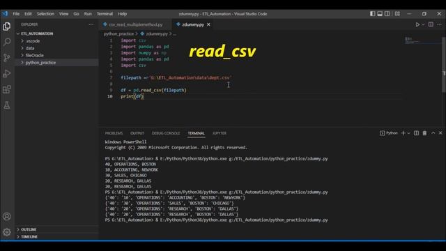 Python | Different methods for reading CSV files using Python pandas #python #pandas смотреть онлайн
