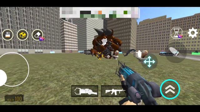 Nextbots In Playground Ice Scream Freddy Fazbear DrillMan Titan Digital Circus Gameplay Skibidi toi смотреть онлайн