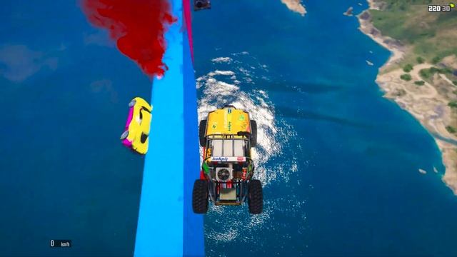 СУЖАЮЩИЙСЯ ДОРОГА VS ПОЛИЦЕЙСКИЙ ФУРГОН ЛЕГО ! НОВЫЙ ЭКСПЕРИМЕНТ В ГТА 5 ОНЛАЙН ! смотреть онлайн