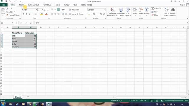 Cara Membuat Grafik di Excel 2013 - How to Make Graphics in Excel 2013 смотреть онлайн