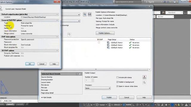 How to use Batch Plot with Publish to create Multiple Printing in AutoCad смотреть онлайн