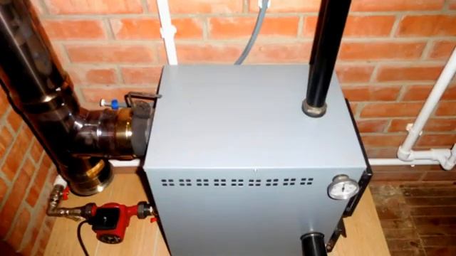 Монтаж отопления Омск. Дачный дом 40 кв.м. смотреть онлайн