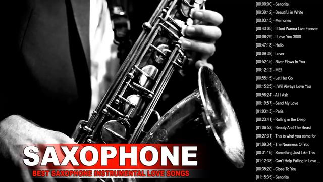 Top 40 Saxophone Cover Popular Songs - Best Instrumental Saxophone Covers 2021