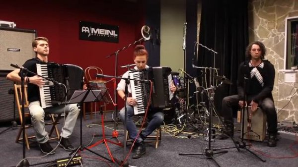 6003 Clean Bandit Rather Be Accordion cover by Moscow Night Group www.bravomos.ru