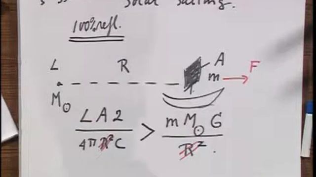 Module 12 05 - Sailing using Radiation Pressure смотреть онлайн