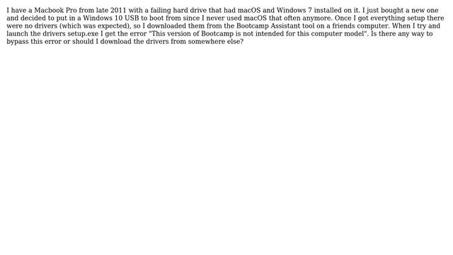 Apple: Windows 10 Bootcamp Drivers problems смотреть онлайн