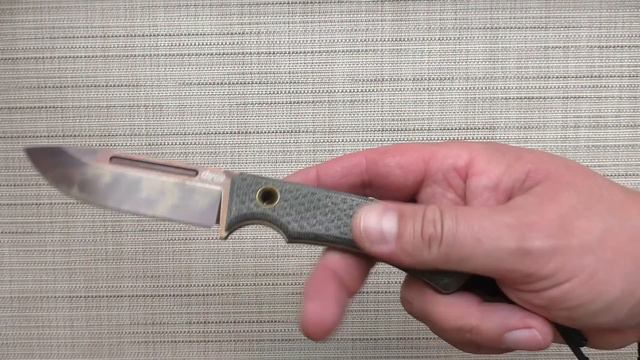 Нож K-1S TRC Knives (LTU). Заруба #FourInchesBrave2020