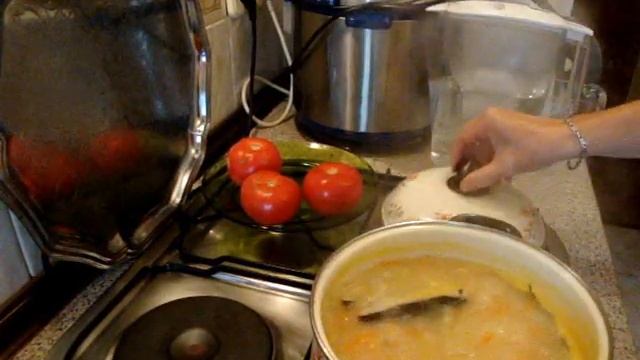 Сливочный суп с лососем. SOPA DE SALMON.España.Madrid. смотреть онлайн