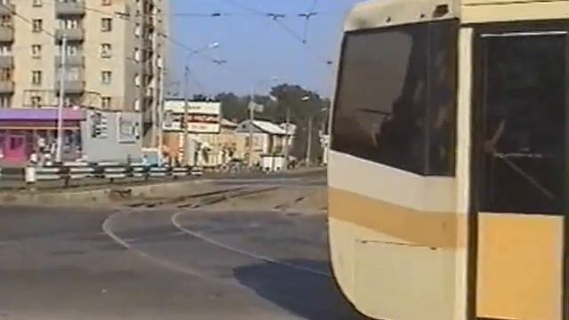 Kemerovo : trams et fontaine смотреть онлайн