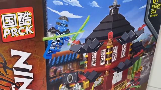 Конструктор PRCK Корабль Ниндзяго Кружитцу 61068 (Ninjago)/ детский конструктор / 503 детали смотреть онлайн