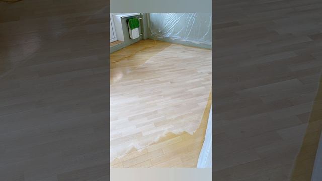 Циклевка и покрытие паркета лаком . смотреть онлайн
