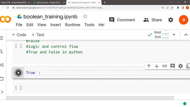 13.Learn boolean in python смотреть онлайн