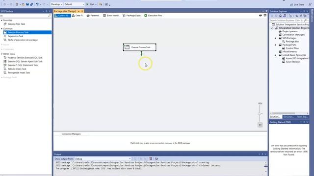 ETL - SSIS 22 : Execute process Task - Zip Unzip Folder смотреть онлайн