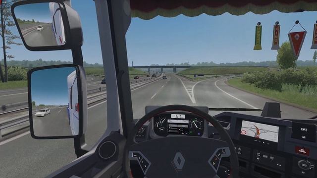 [ETS2] Euro Truck Simulator 2 1.33 - Beyond the Baltic Sea - Renault Range T - #1 смотреть онлайн