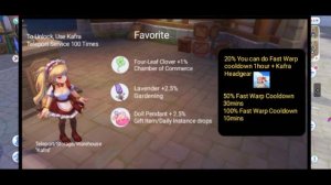 Ragnarok X Next Generation: Special 7 NPC Gift Favor Unlock