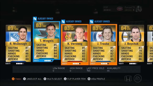 NHL 15 (PS4) - HUT - Pack Opening EP #14 (PLAYER PREMIUM PACK) смотреть онлайн