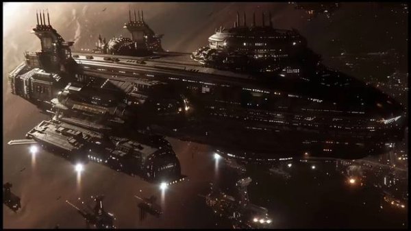 Space Ambient Music • Relaxation　various spaceships AI-image