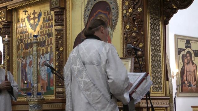 Чтение Евангелия Вознесение Господне смотреть онлайн