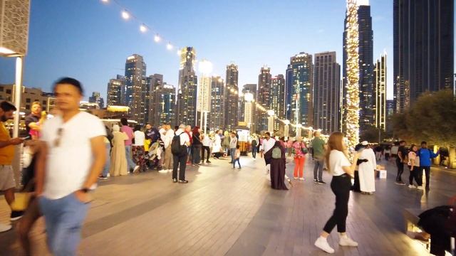 DUBAI, Burj Khalifa Beautiful |4K| Dubai Downtown Walking Tour 2023 ??