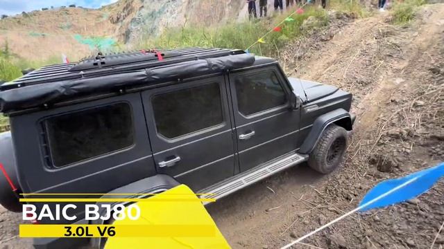 Haval H9 2 0L vs BAIC BJ80 3 0L V6 and Tank 300 vs BJ40 2 3L Off road Driving смотреть онлайн