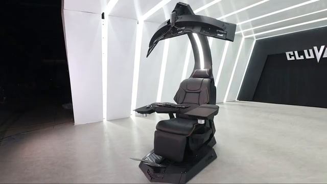 Игровая рабочая компьютерная кибер станция KiberWorkStation смотреть онлайн