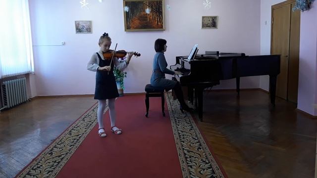 Яковлева Маргарита. О.Ридинг Вариации G dur смотреть онлайн