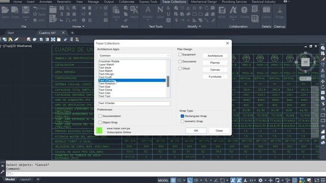 Trazar Collections ( Edit and Text Align ) - AutoCAD 2016-2024 | AutoCAD LT 2024 Based смотреть онлайн