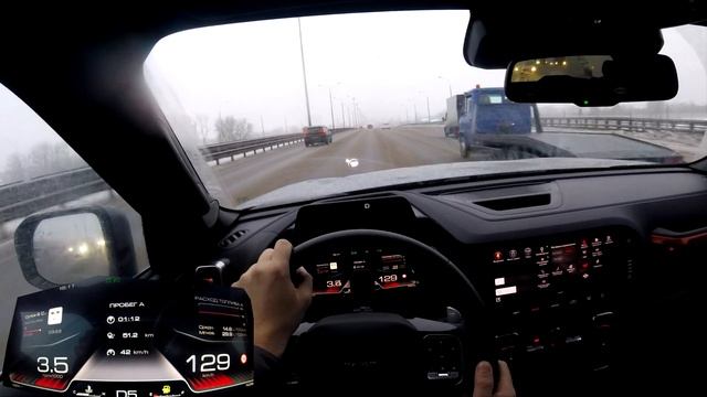 Haval Dagou / Dargo - POV Test Drive. Driver’s Eyes