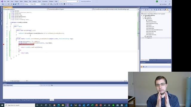 How to reference DLLs AT RUNTIME outside of your project смотреть онлайн