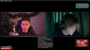 ХЕСУС И ДИПИНС ➪ совместный стрим 🟣 1 часть [12.02.22]