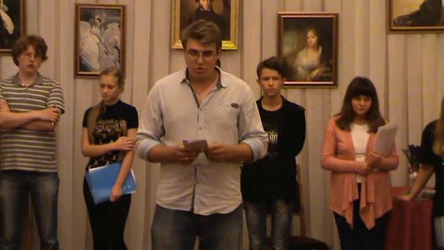 Литературный вечер "Светлый звёзды горят" 30.09.2015 ч.2 смотреть онлайн