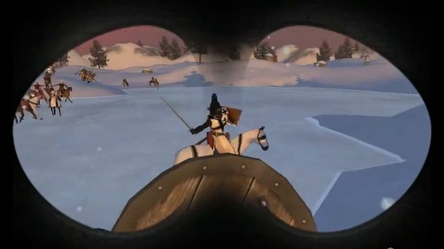 Mount & Blade Rus 13 mod First-person view test. смотреть онлайн