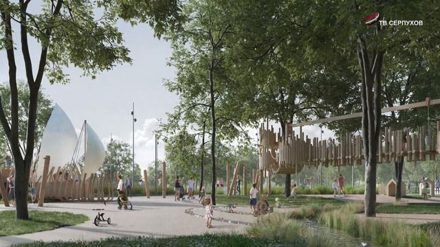 Вдоль реки Нара будет создана одна из лучших общественных территорий для отдыха смотреть онлайн