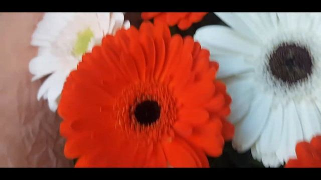 Букет с герберами