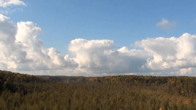 Дорогами Карелии ( часть 3). Грейдер, трасса " Кола", водопад Кивач. смотреть онлайн