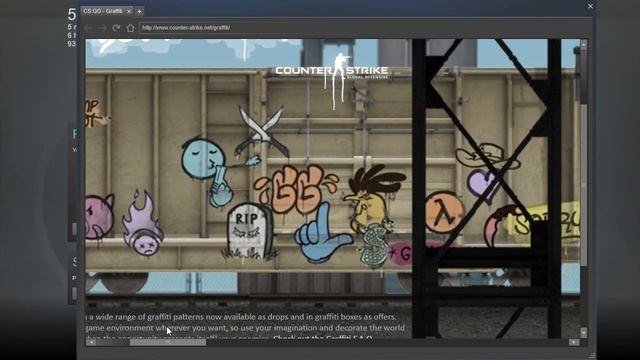 CS GO Graffiti Update [GG EZ REKT ACE] смотреть онлайн