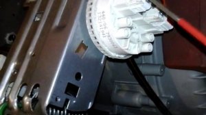 Ремонт стиральной машины Electrolux EWS 1050. Проверка прессостата.